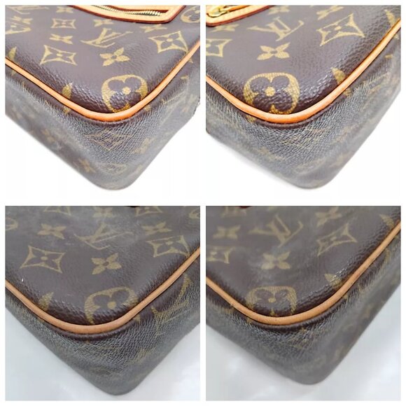 Louis Vuitton LV Hand Bag Cite MM Brown Monogram 633-022825 - Picture 6 of 16